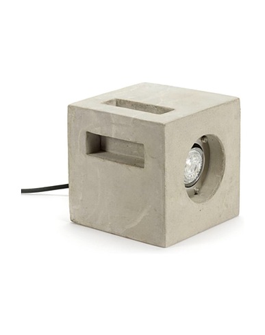 SERAX Επιδαπέδιο φωτιστικό Serax FCK Cube floor lamp cement Ανοιχτό γκρι Τσιμέντο