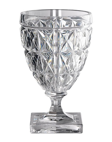 MARIO LUCA GIUSTI Glass or pitcher Mario Luca Giusti Stella wine glass - Set 6 Transparent Acrylic
