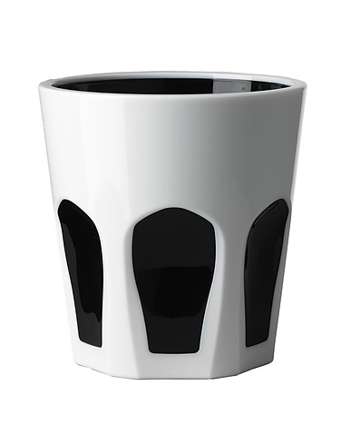 MARIO LUCA GIUSTI Glass or pitcher Mario Luca Giusti Gulli Inverso water glass - Set 6 White Acrylic