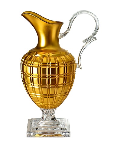 MARIO LUCA GIUSTI Glass or pitcher Mario Luca Giusti Imperial pitcher Gold Acrylic