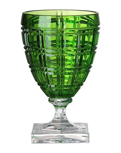 MARIO LUCA GIUSTI Glass or pitcher Mario Luca Giusti Winston wine glass - Set 6 Green Acrylic