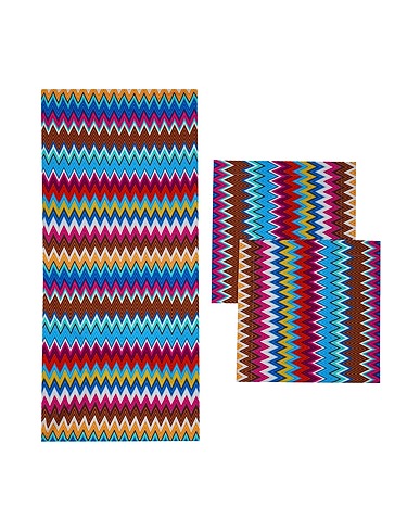 MISSONI HOME Λευκά Είδη Υπνοδωματίου VENANZIO DUVET COVER SET 250X200
 Μπλε 100% Βαμβάκι