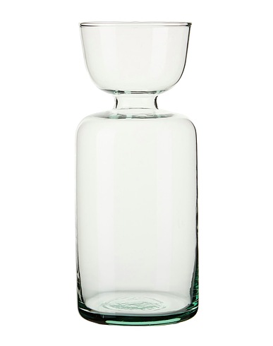 LSA Vase CANOPY 20CM VASE / BULB PLANTER
 Transparent Recycled Glass