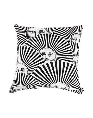 FORNASETTI Μαξιλάρι και μαξιλαροθήκη OUTDOOR CUSHION 60X60 CM SOLI A VENTAGLIO 
 Λευκό 100% Ακρυλικό