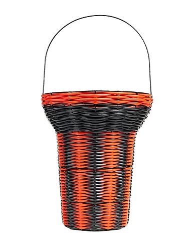 MARNI Vase or planter Orange Metal, Plastic