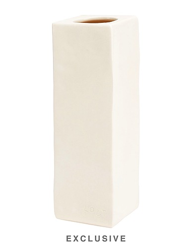 8 by COCO CAPITÁN Vase LOST FLOWER VASE Off white 100% Ceramic