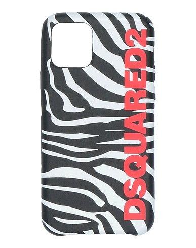DSQUARED2 Tech gadget  Black 35% Silicone, 35% Polycarbonate, 30% Polyurethane