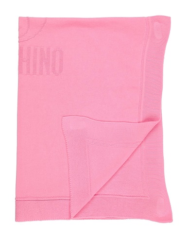 MOSCHINO BABY Baby blanket Pink 100% Cotton