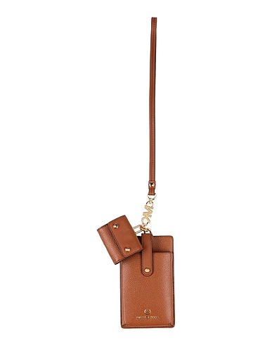 MICHAEL MICHAEL KORS Phone covers e sleeves Marrone Pelle