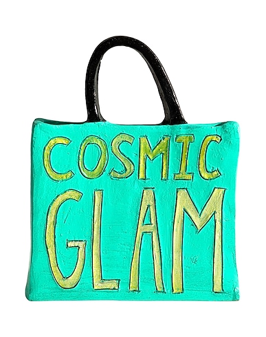 GITHAN COOPOO Oggettistica per la casa COSMIC-GLAM
 Turchese Argilla, Vernice acrilica, Fibre tessili