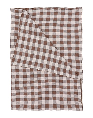MAISON DE VACANCES Table Textiles TABLE CLOTH BOURDON VINTAGE 170x240
 Brown 100% Linen