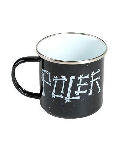 POLER Mug or small cup Poler Poler Camp Mug
 Black Porcelain, Enamel