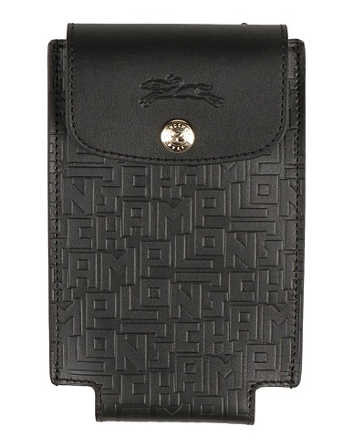 LONGCHAMP Tech gadget  Black Leather