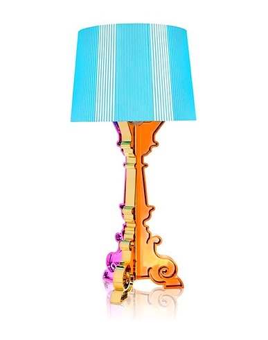 KARTELL Lampada da tavolo BOURGIE Azzurro Policarbonato