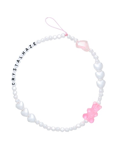 CRYSTAL HAZE Accessorio Hi-Tech Rosa Smalto, Resina