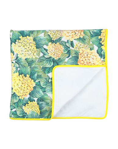 DOLCE&GABBANA Baby blanket Yellow 100% Cotton