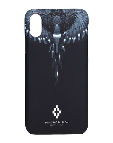 MARCELO BURLON Tech gadget  Black Other Fibres