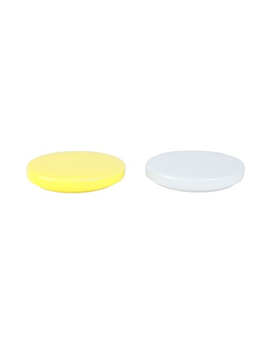 NORMANN COPENHAGEN Small object for Home DEKO OBJECT TOP SET OF 2 

 Yellow 100% Ceramic