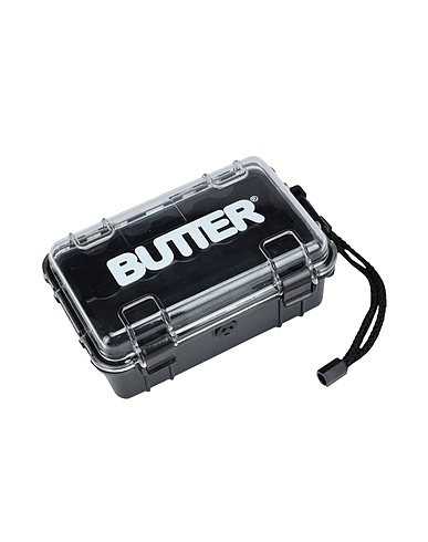 BUTTER GOODS Barattoli e contenitori Logo Plastic Case
 Nero Plastica