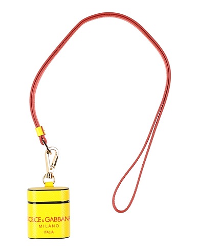 DOLCE&GABBANA Tech gadget  Yellow Leather