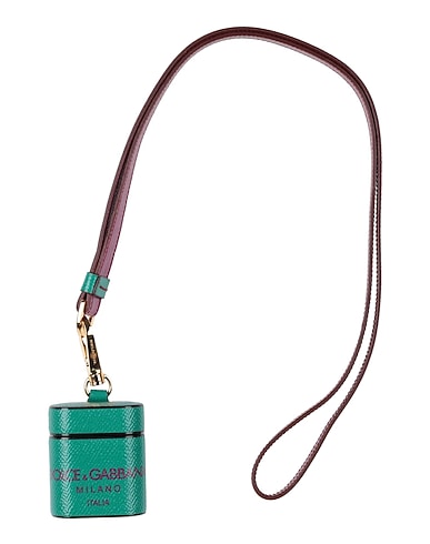 DOLCE&GABBANA Housses et coques VERDE Cuir