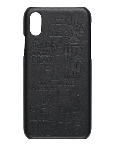 SAINT LAURENT Tech gadget  Black Plastic