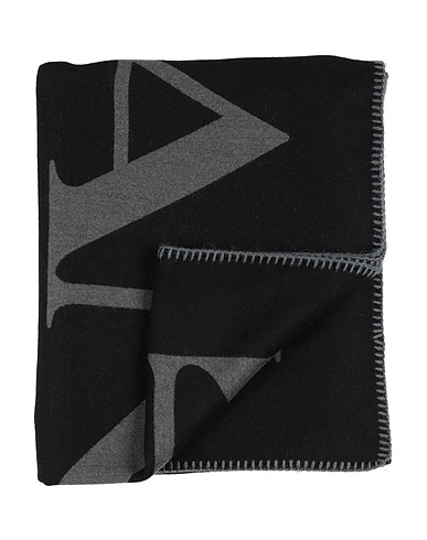 LANVIN Tessili per il Letto Nero 95% Lana, 5% Seta