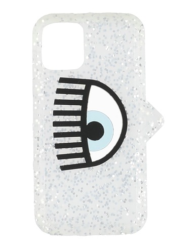 CHIARA FERRAGNI Tech gadget  Light grey Rubber