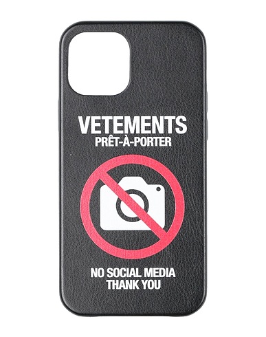 VETEMENTS Tech gadget  Black Plastic