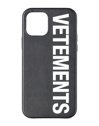 VETEMENTS Tech gadget  Black Plastic, Textile fibers