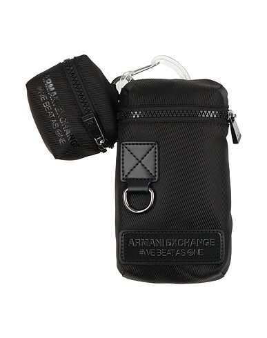 ARMANI EXCHANGE Tech gadget  Black 100% Polyester