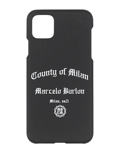 MARCELO BURLON Tech gadget  Black Plastic