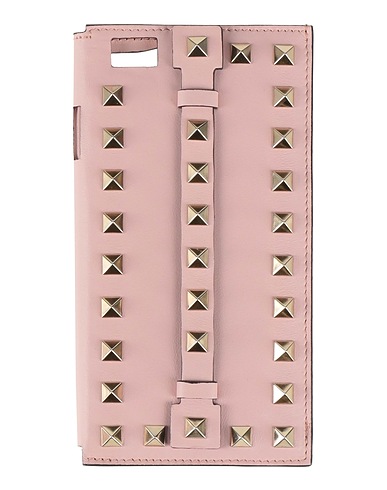 VALENTINO GARAVANI Tech gadget  Light pink Leather