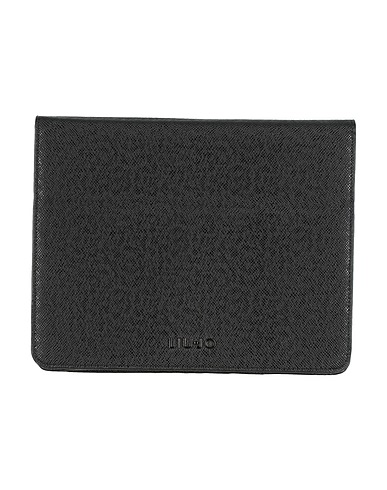LIU •JO Tech gadget  Black 100% Polyester, PVC - Polyvinyl chloride