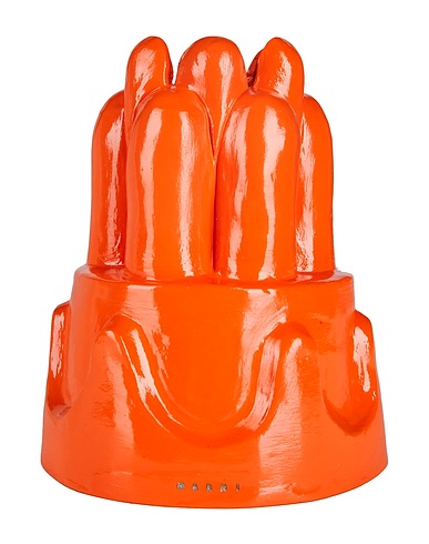 MARNI Vase Orange Ceramic