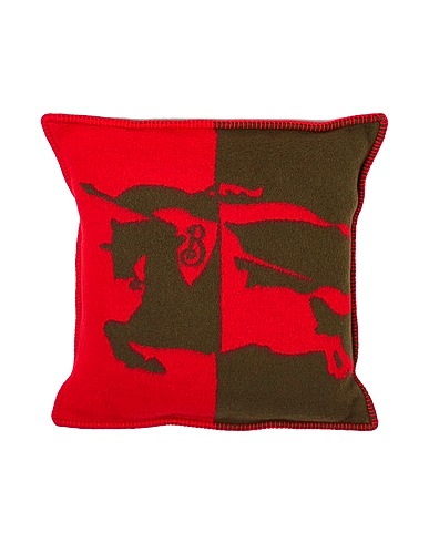 BURBERRY Pillow or pillow case Military green 100% Wool