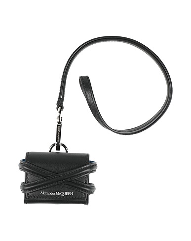 MCQUEEN Tech gadget  Black Leather