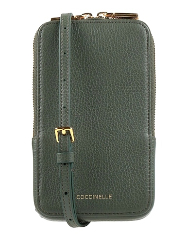 COCCINELLE Phone covers e sleeves FLOR
Verde scuro Pelle