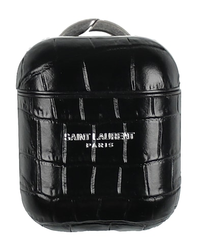 SAINT LAURENT Tech gadget Black Cow leather