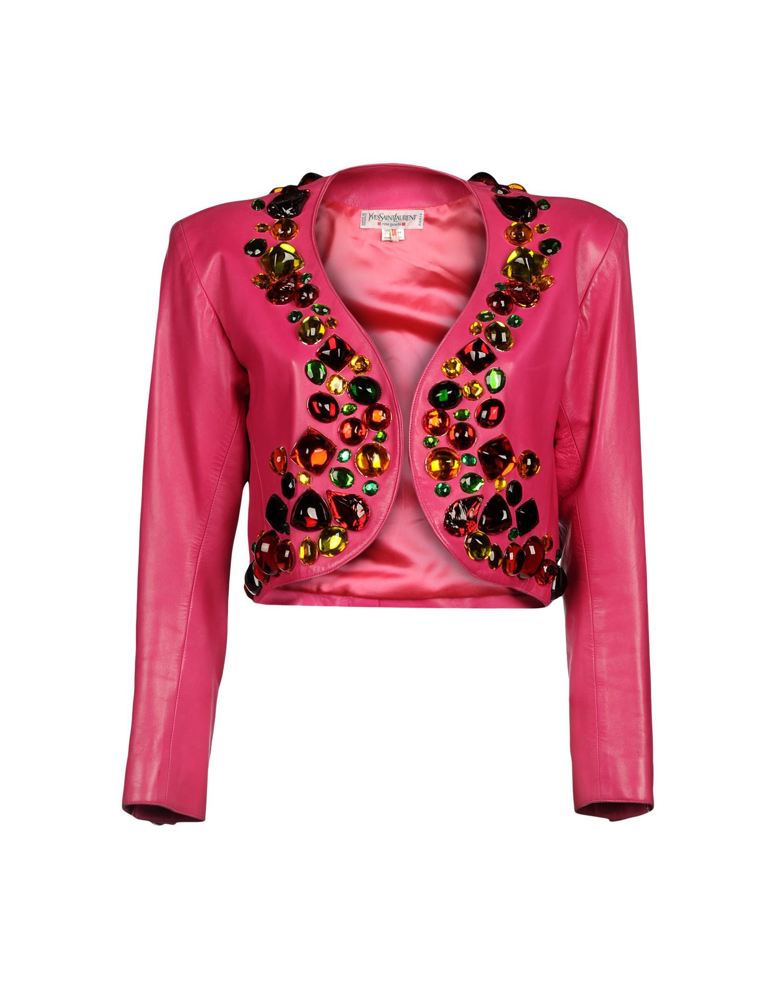 YSL  RIVE GAUCHE - Leather outerwear