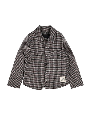 DOUUOD Patterned shirt Khaki 45% Acrylic, 30% Polyester, 20% Wool, 5% Other Fibres