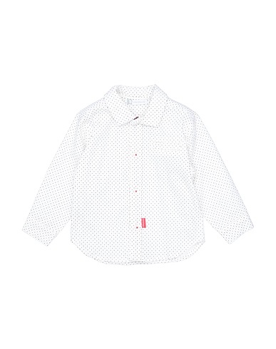 TUTTO PICCOLO Patterned shirt White 100% Cotton