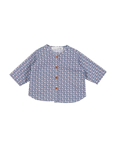 ZHOE & TOBIAH Patterned shirts & blouses Sky blue 100% Cotton