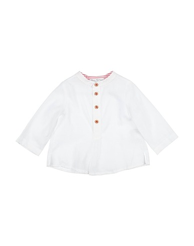 FINA EJERIQUE Solid color shirt White 100% Cotton