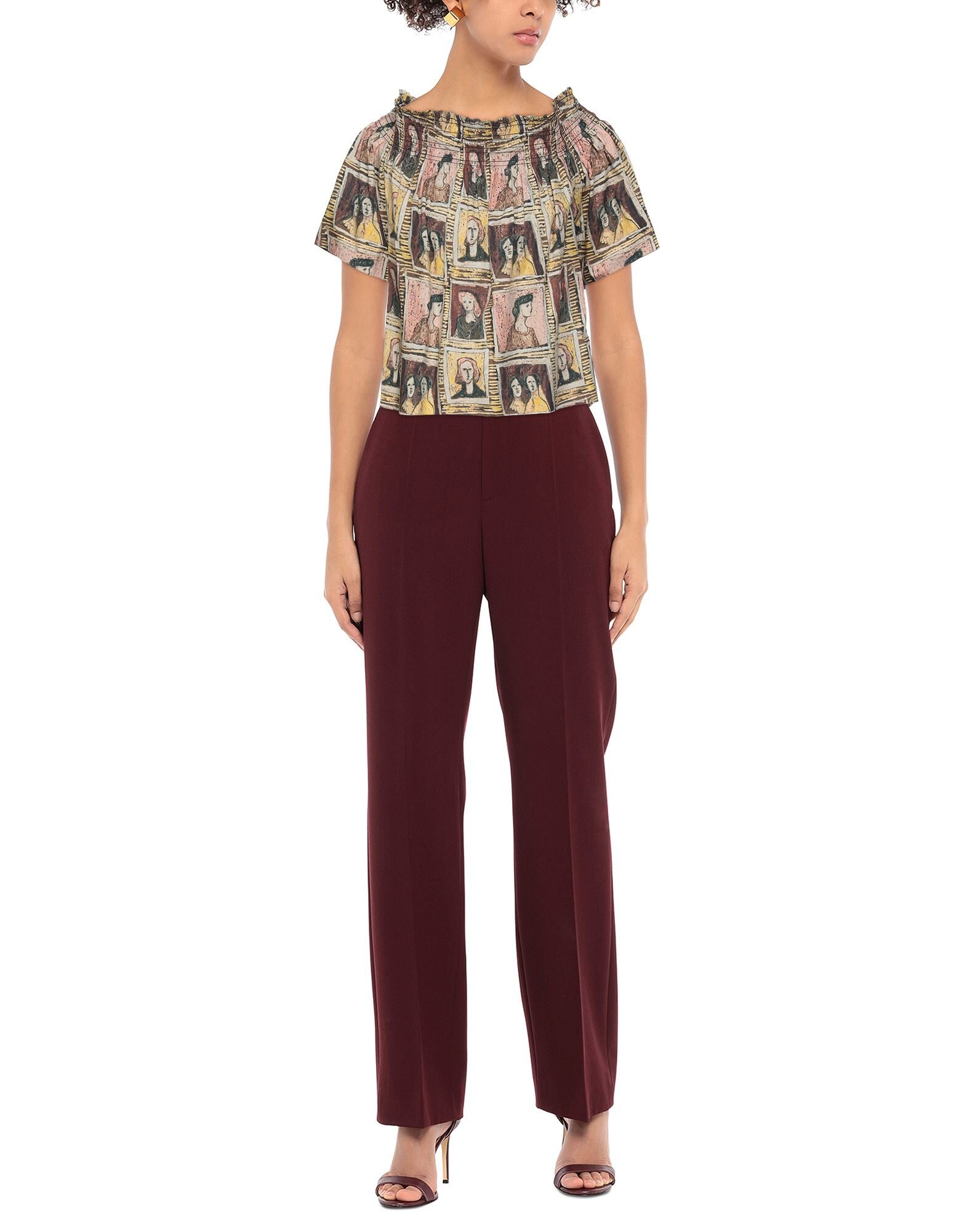burberry pants blouse
