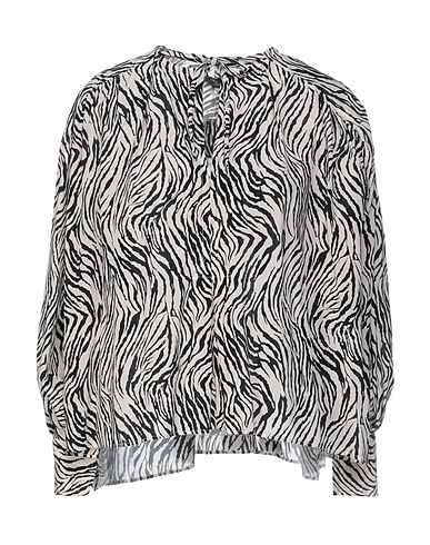 ISABEL MARANT Top Black 91% Silk, 9% Elastane