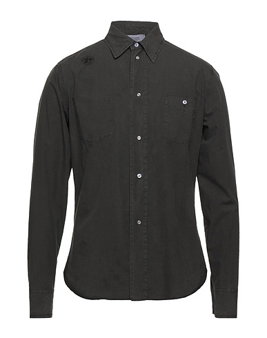 THE EDITOR Shirts Lead 100% Cotton, Polyamide