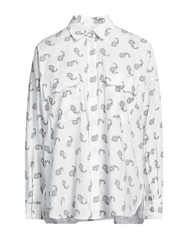 ZADIG&VOLTAIRE Patterned shirts & blouses BIANCO 100% Cotton