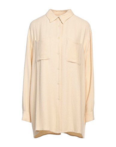 AMERICAN VINTAGE Solid color shirts & blouses Cream 100% Viscose