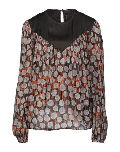 MANILA GRACE Top Arancione 100% Viscosa